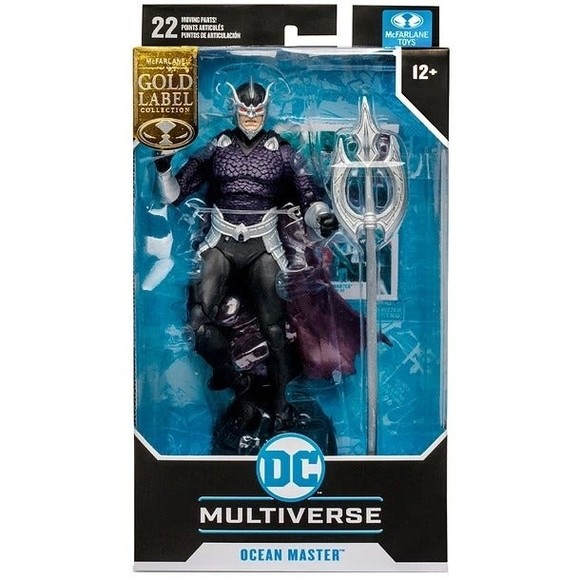 McFarlane Toys DC Multiverse Gold Label Ocean Master 7" Action Figure -NEW - Picture 1 of 4